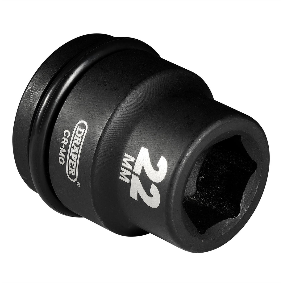 Draper Hi-TORQ® Impact Socket 3/4" Sq. Dr. 22mm 75968  White Rose Tools