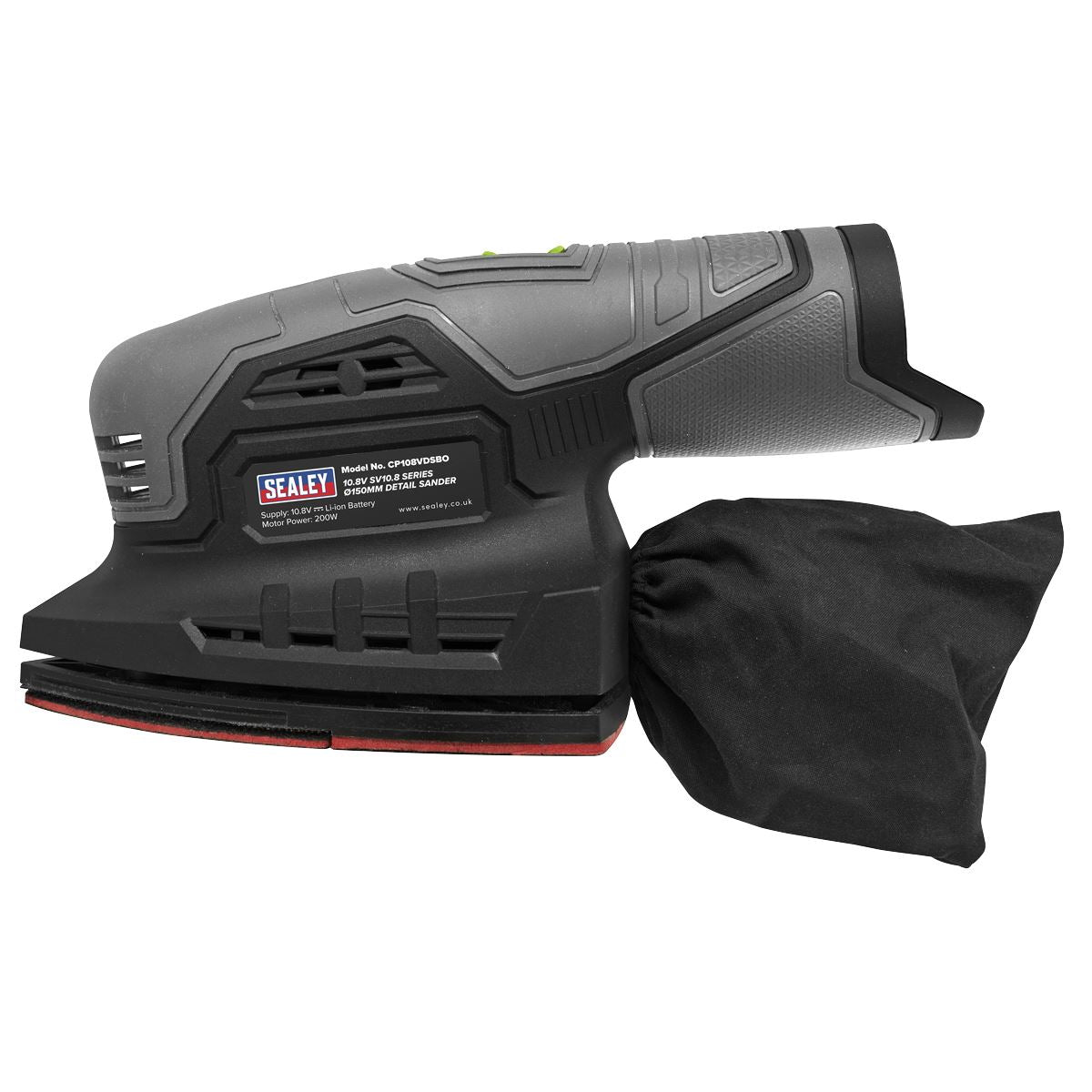 Sealey 150mm Detail Sander 10.8V SV10.8 Series