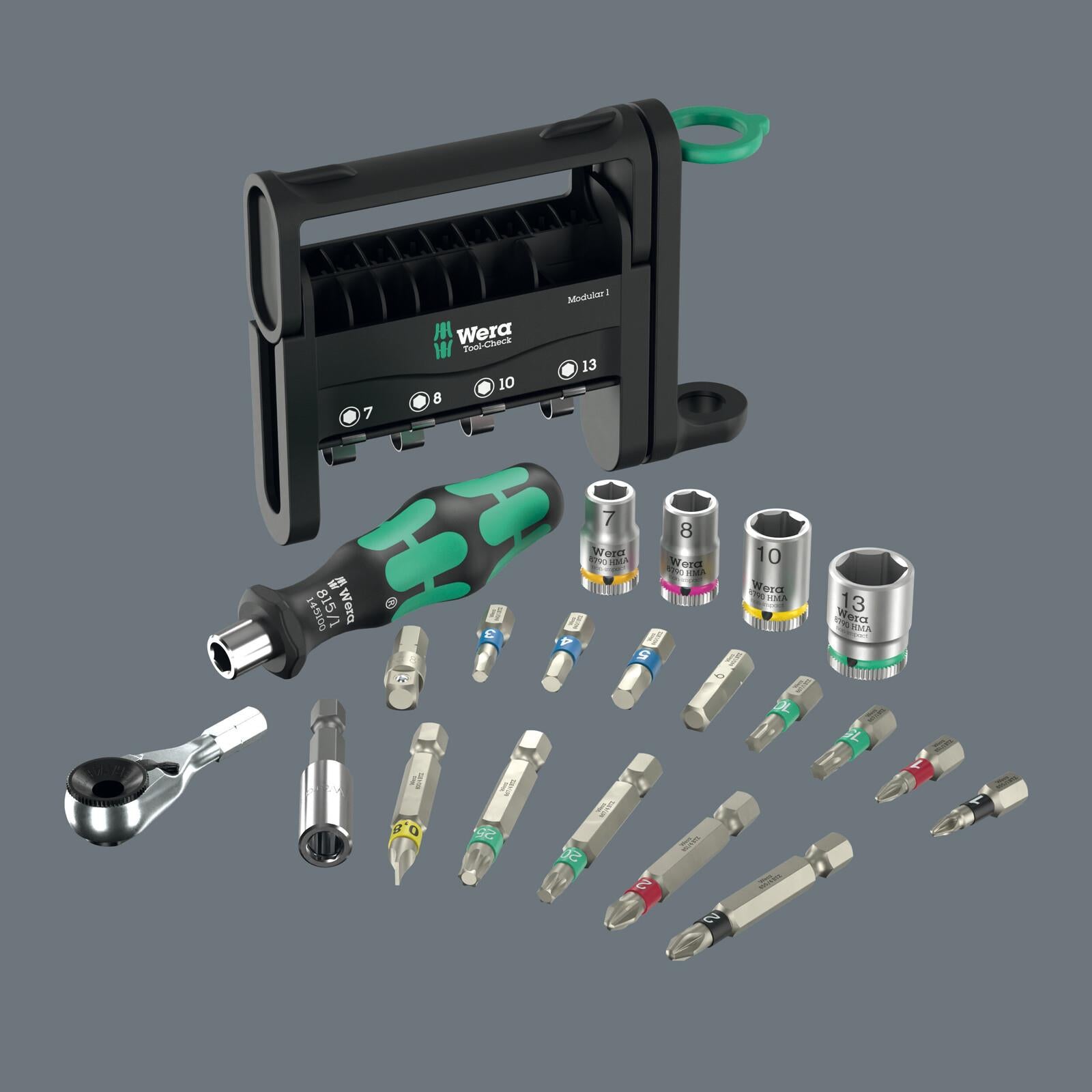 Wera Screwdriver Bit Hex Key Precision Screwdrivers Socket Set Tool Check Modular Set 1 50 Pieces