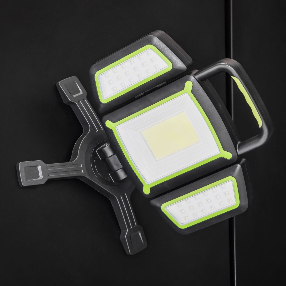 Sealey Rechargeable Flexible Floodlight 18W COB & 9W SMD LED 