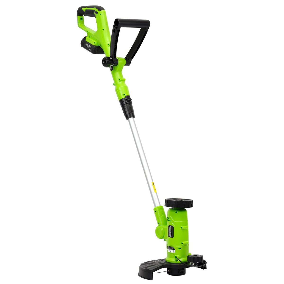 Draper 18V 4-in-1 Multi-Function Grass Trimmer 1 x 2.0Ah Battery 1 x Charger 31859  White Rose Tools