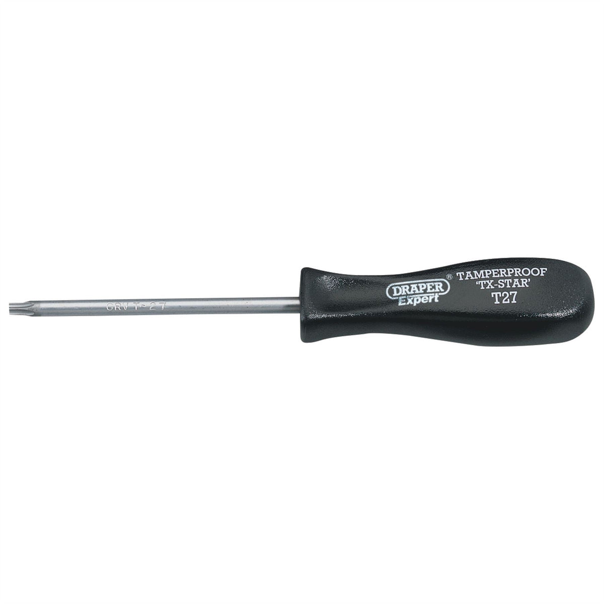 Draper Expert TX-STAR® Security Screwdriver T27T x 100mm 34118  White Rose Tools