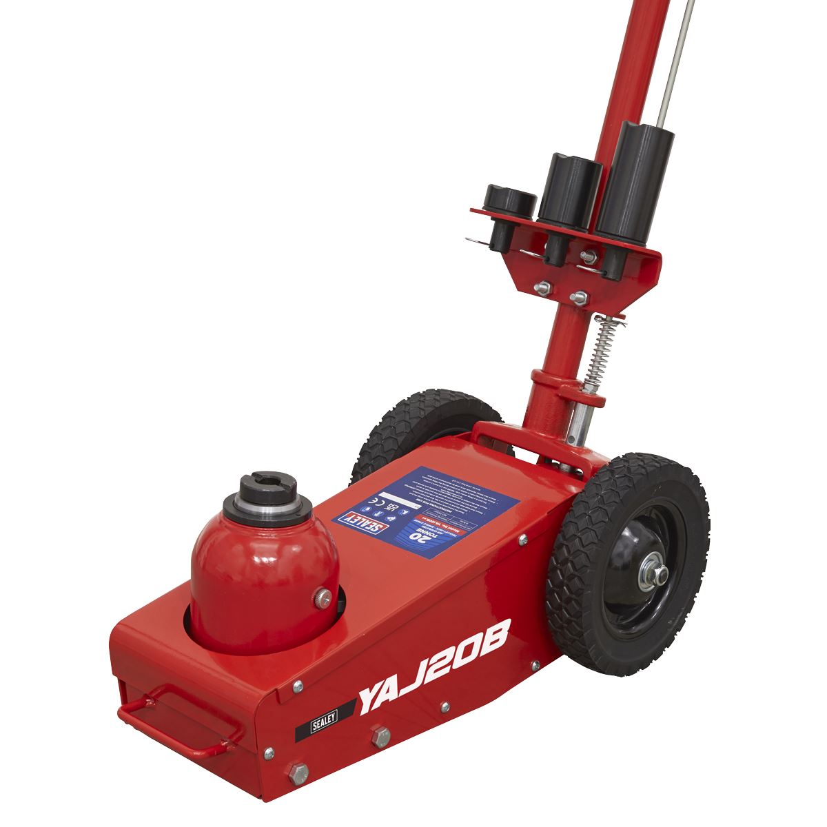 Sealey Air Operated Single Stage Trolley Jack 20 Tonne 