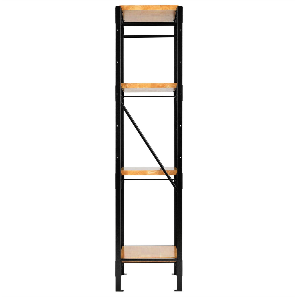 BUNKER 21 Piece Modular 4 Tier Racking with Hardwood Shelving 750mm 32488  White Rose Tools