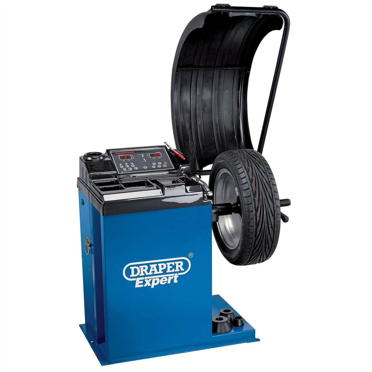 Draper Expert Semi Automatic Wheel Balancer 91860  White Rose Tools
