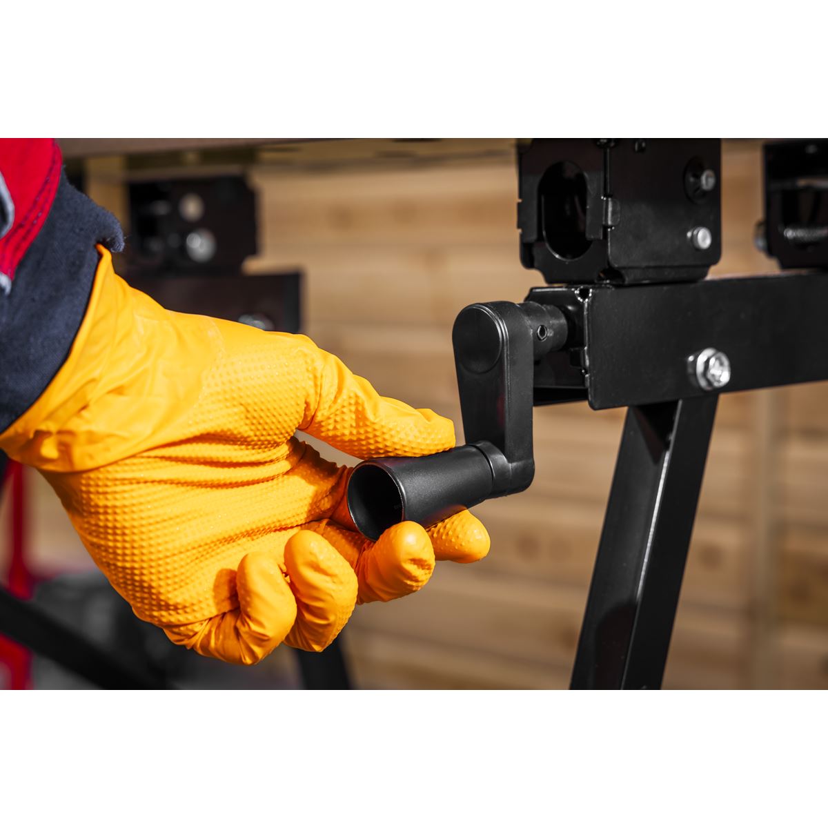 Sealey Tilt and Clamp Folding Workbench  White Rose Tools