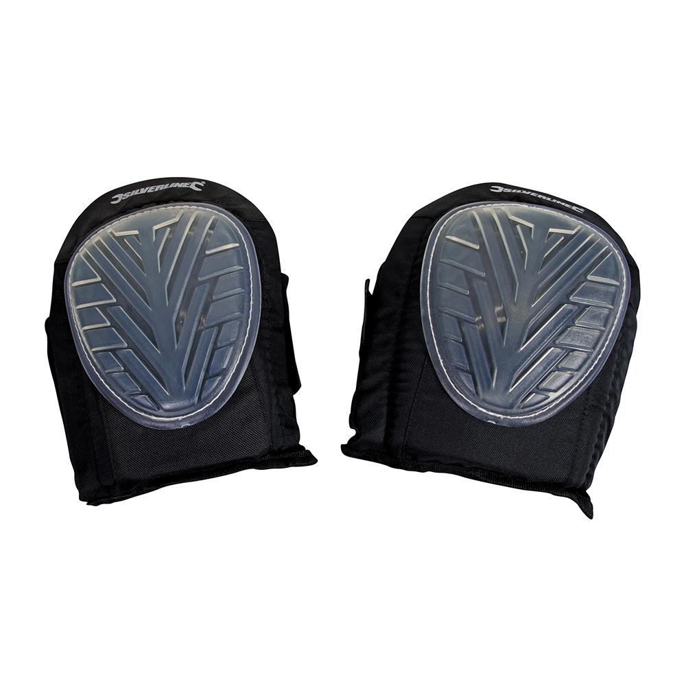 Silverline Hard Cap Gel Knee Pads Adjustable 633711