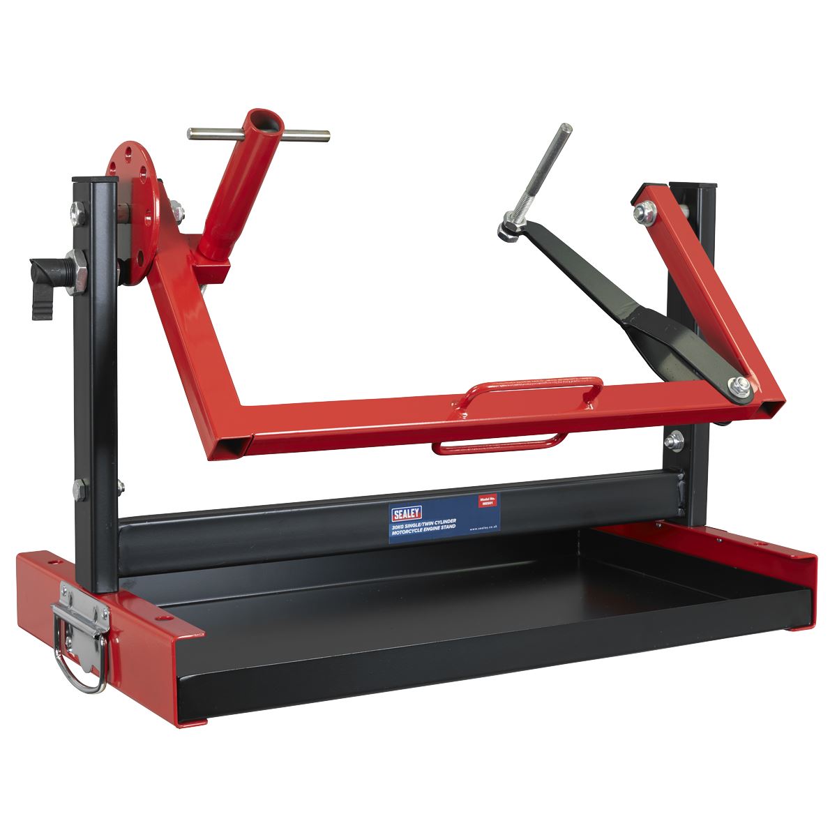 Sealey Motorcycle Engine Stand, Single/Twin Cylinder 30kg Capacity