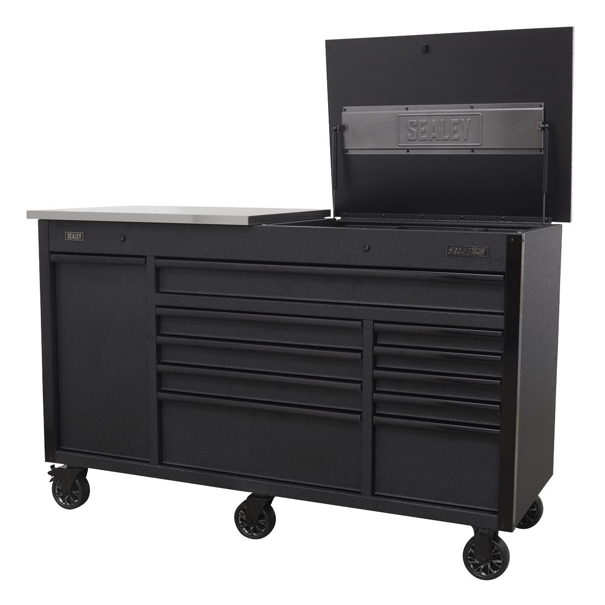 Sealey Superline Pro Mobile Tool Cabinet 1600mm with Power Tool Charging Drawer 