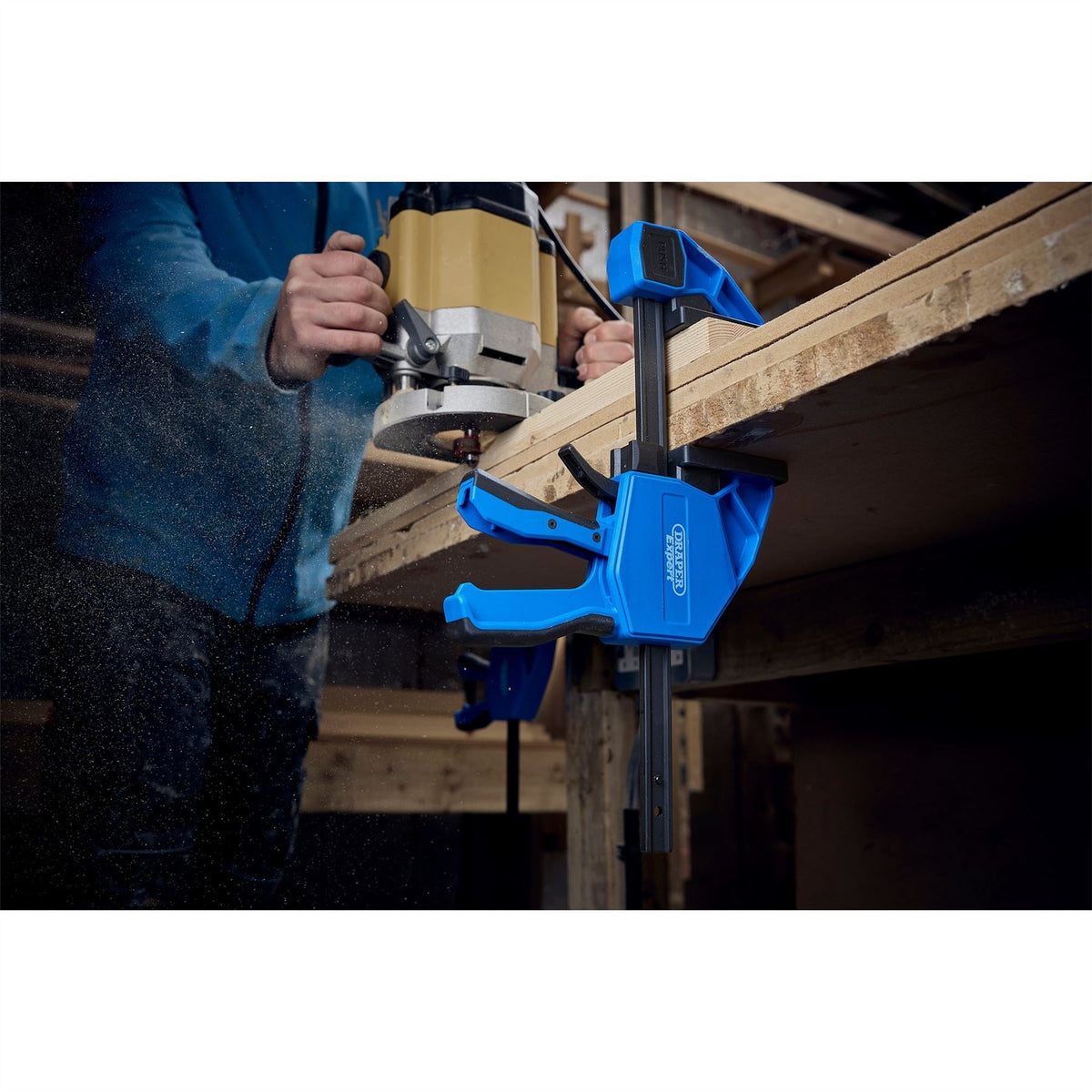 Draper Expert Heavy Duty Bar Clamp 300mm 18929  White Rose Tools