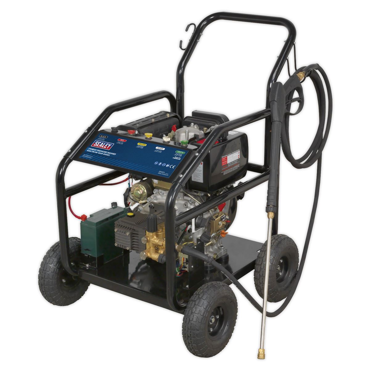 Sealey Pressure Washer 290bar 900L/hr 10hp - Diesel 
