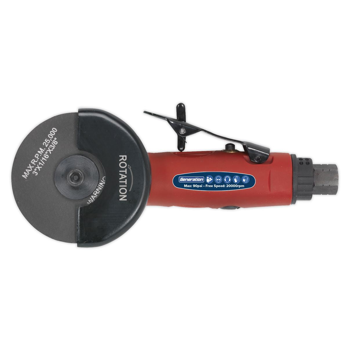 Generation Air Cut-Off Tool Ø75mm Straight 
