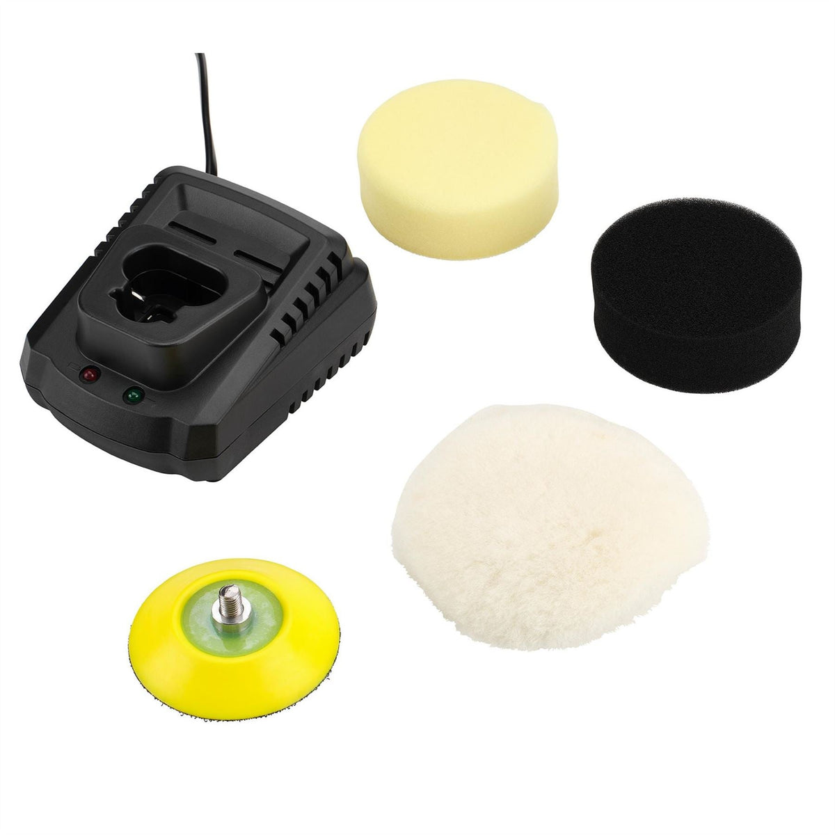 Draper 12V Cordless Car Polisher Kit 29325  White Rose Tools
