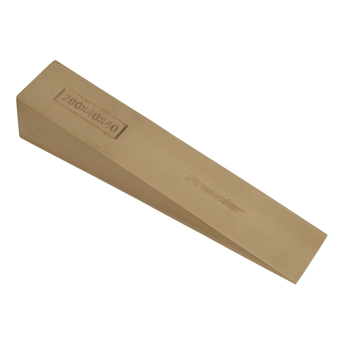 Sealey Premier Wedge 200 x 40 x 40mm - Non-Sparking 