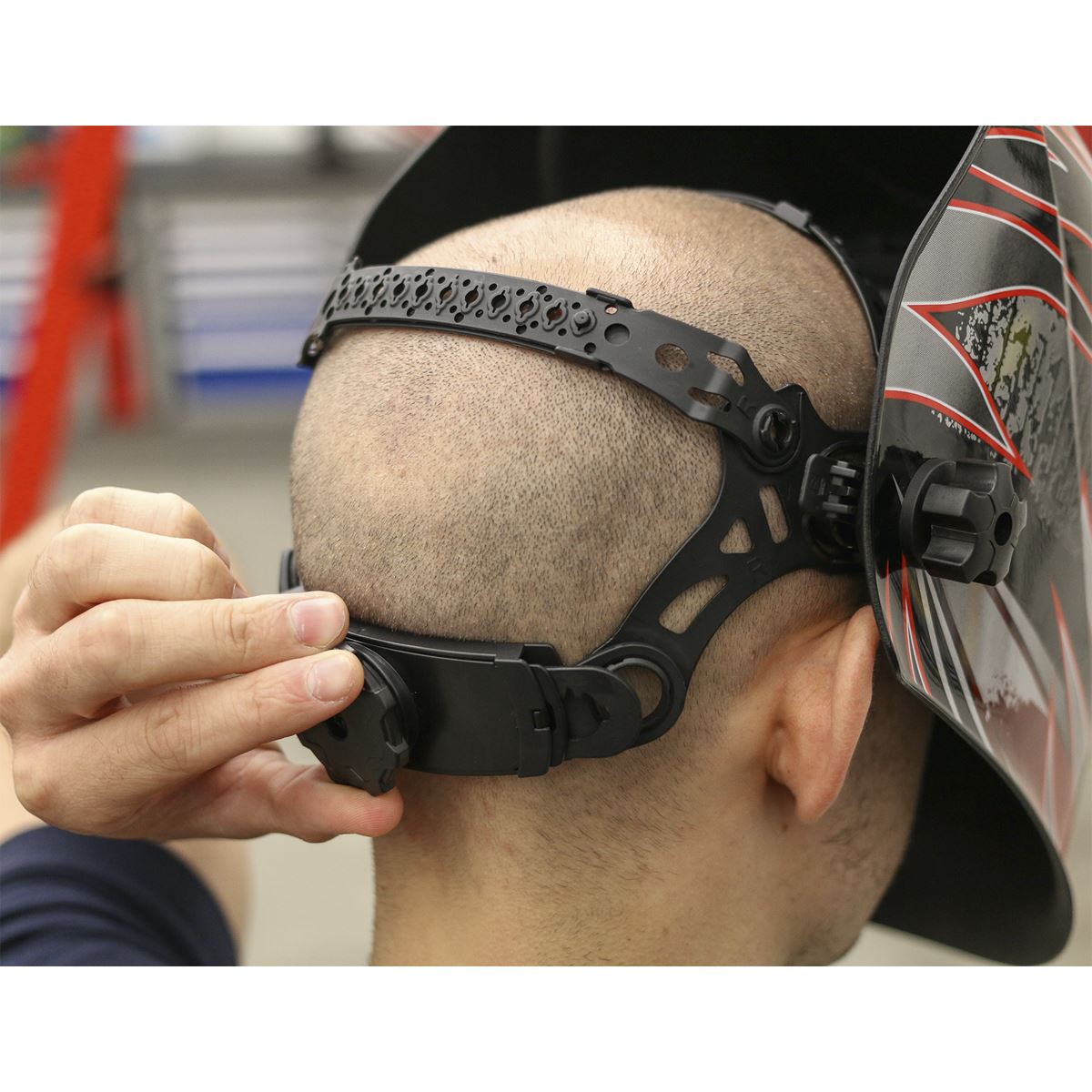 Sealey Welding Helmet Auto Darkening - Shade 9-13