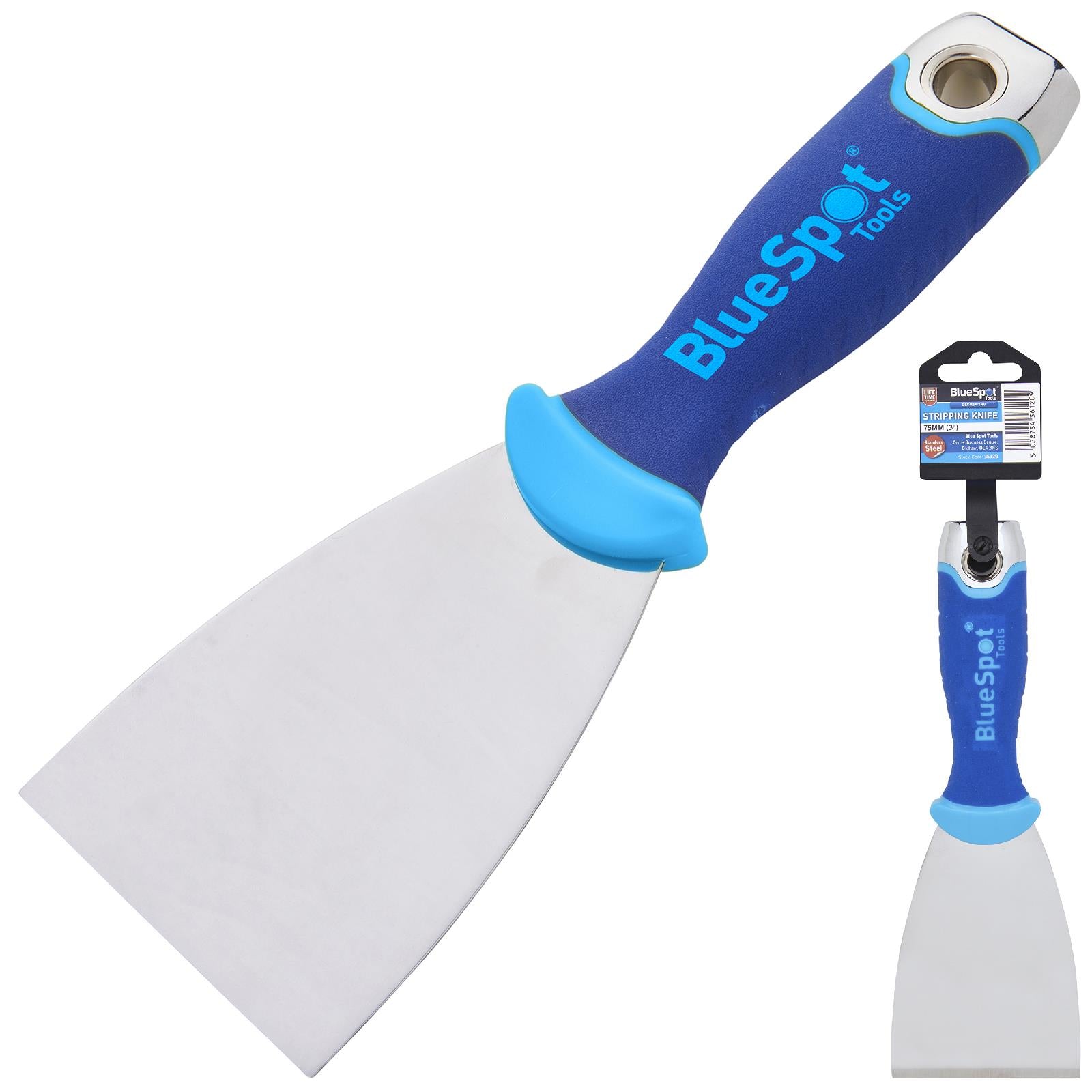BlueSpot Stripping Knife for Paint Wallpaper 75mm 3in