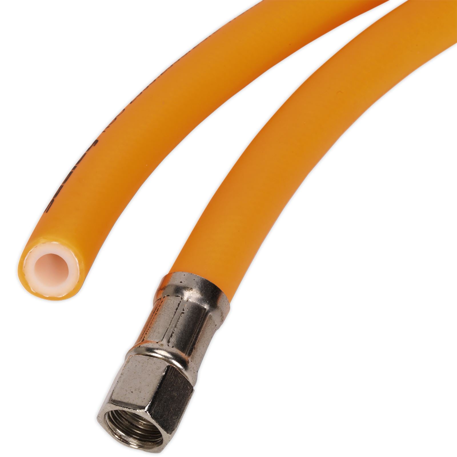 Sealey 20m x Ø10mm Hybrid High Visibility Air Hose with 1/4" BSP Unions