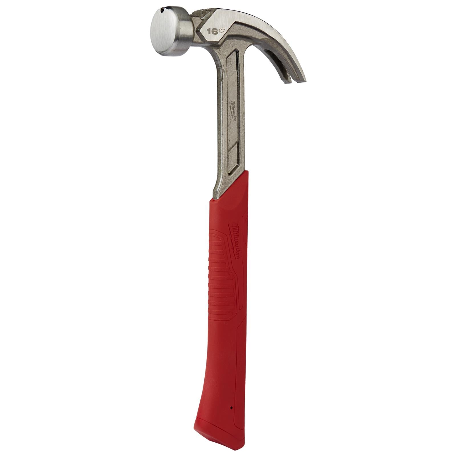 Milwaukee Steel Curved Claw Hammer 16oz Magnetic Nail Starter