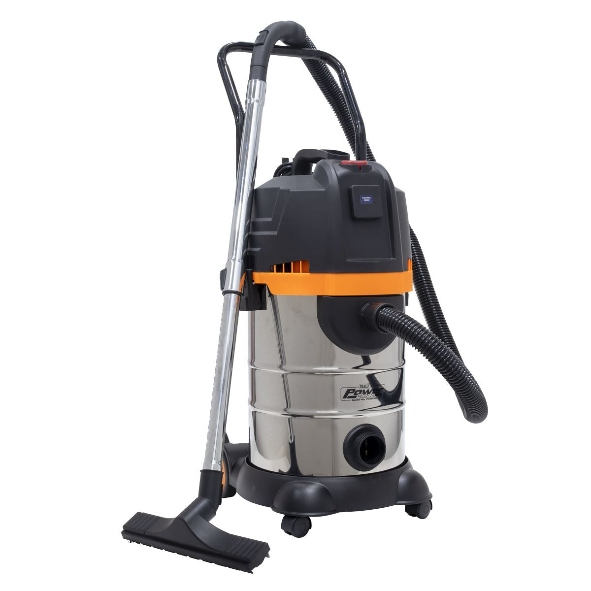 Sealey Vacuum Cleaner Cyclone Wet & Dry 30L Double Stage 1200W/230V