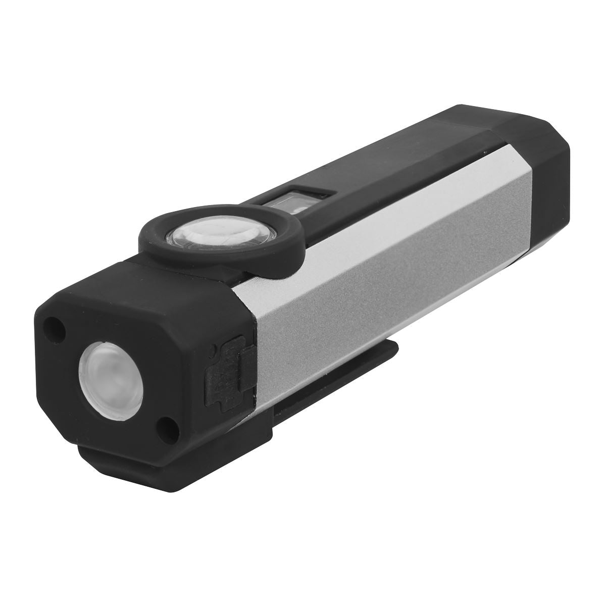 Sealey Rechargeable Aluminium Pocket Light with UV 3W COB + 1 SMD 220 Lumens
