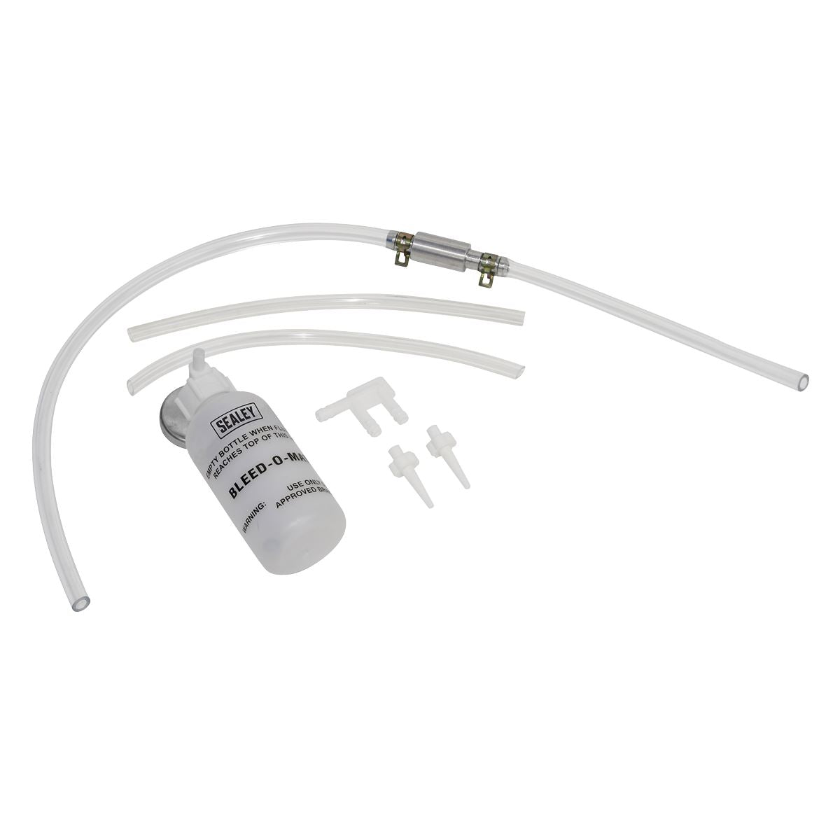 Sealey Brake Bleeder Set with Container
