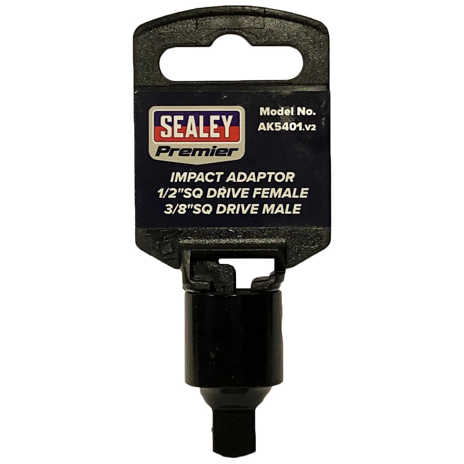 Sealey Impact Socket Adaptor 1/2" Female to 3/8" Male Reducer