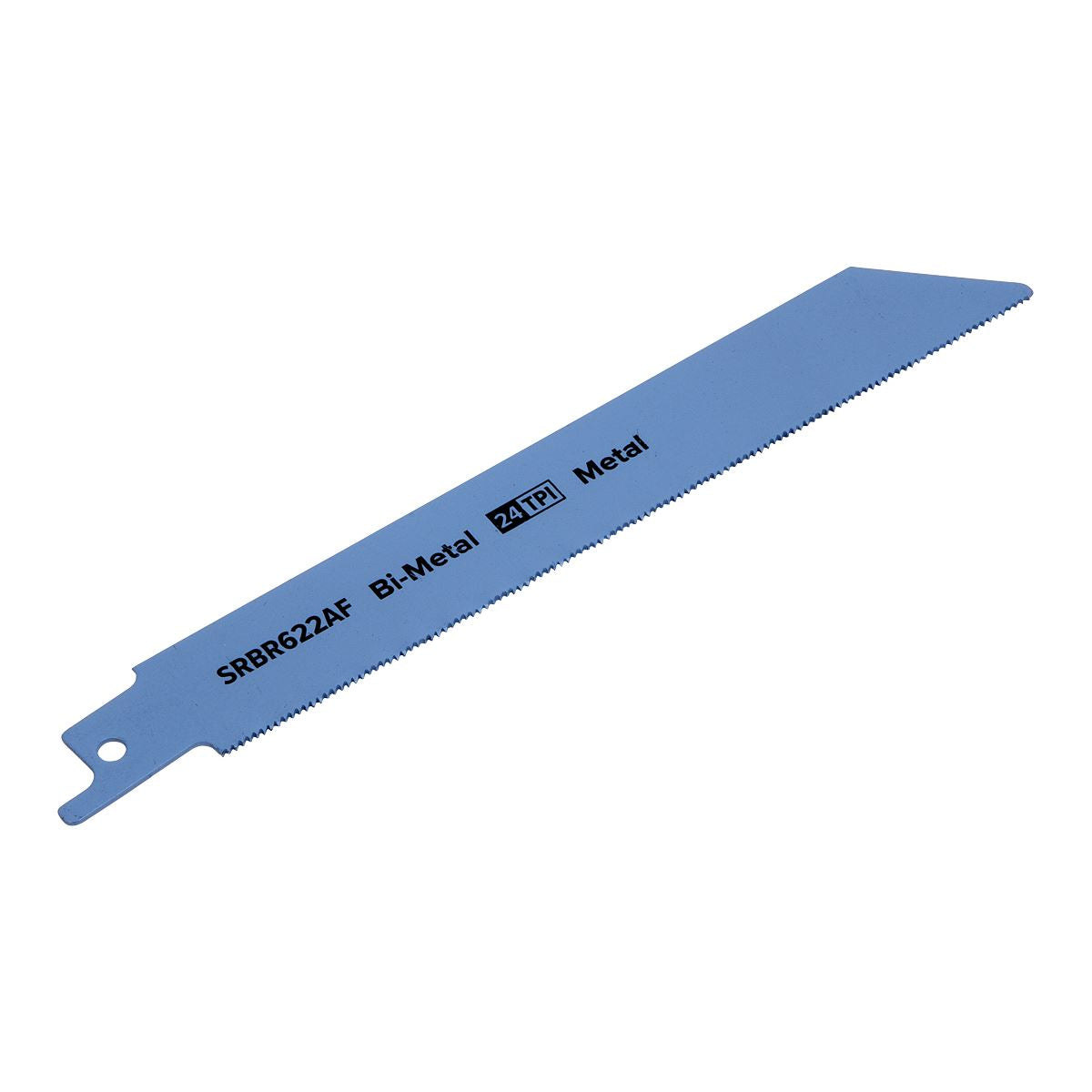 Sealey Reciprocating Saw Blade Metal 150mm 24tpi - Pack of 5