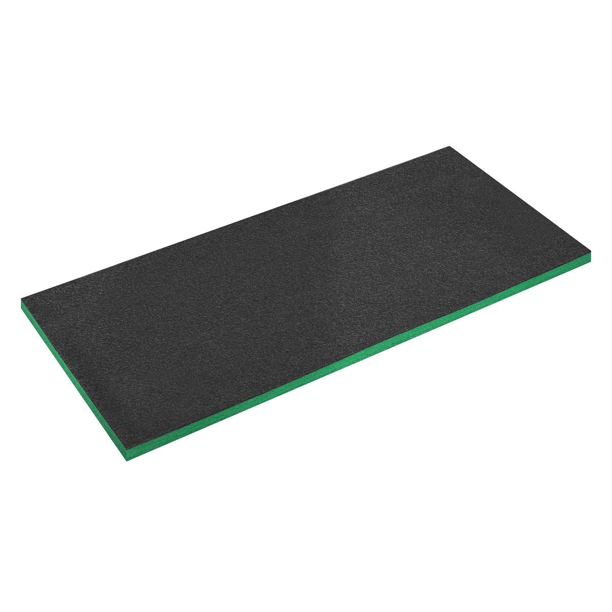 Sealey Easy Peel Shadow Foam Green Black 1200 x 550 x 30mm Tool Tray Insert