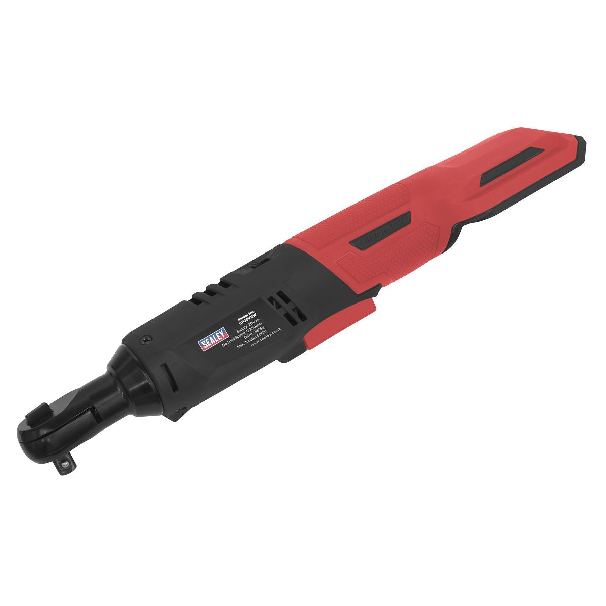 Sealey Ratchet Wrench 20V SV20 Series 3/8"Sq Drive 60Nm - Body Only