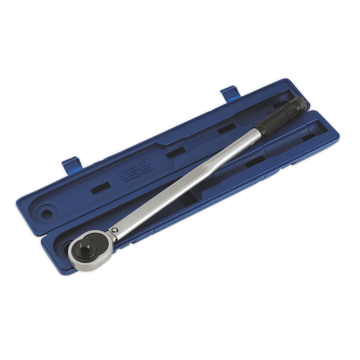 Sealey Premier Micrometer Torque Wrench 3/4"Sq Drive Calibrated