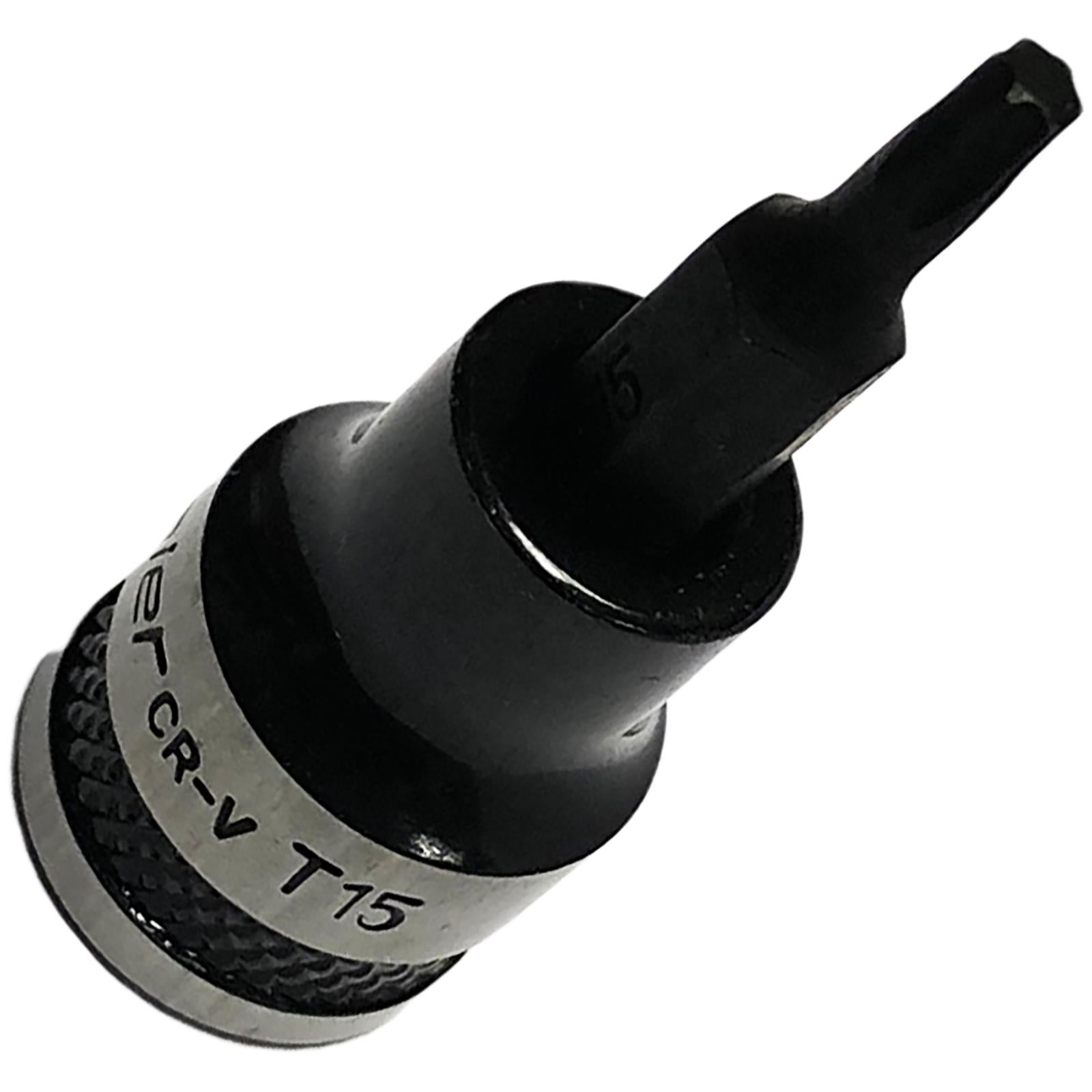 Sealey Trx-Star Socket Bit 3/8" Drive Premier Black T15 Torx
