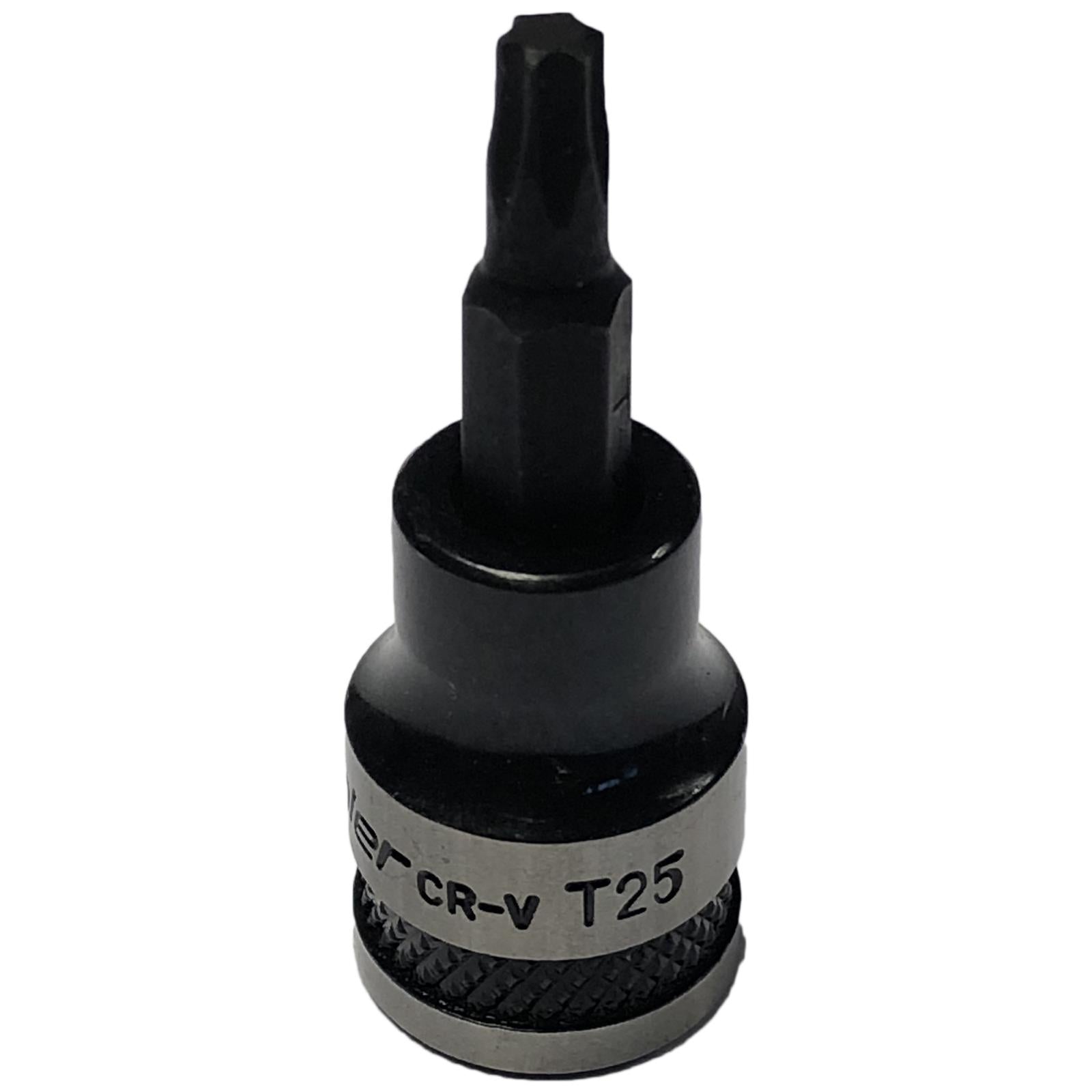 Sealey TRX-Star Socket Bit 3/8" Drive T25 Premier Black Torx
