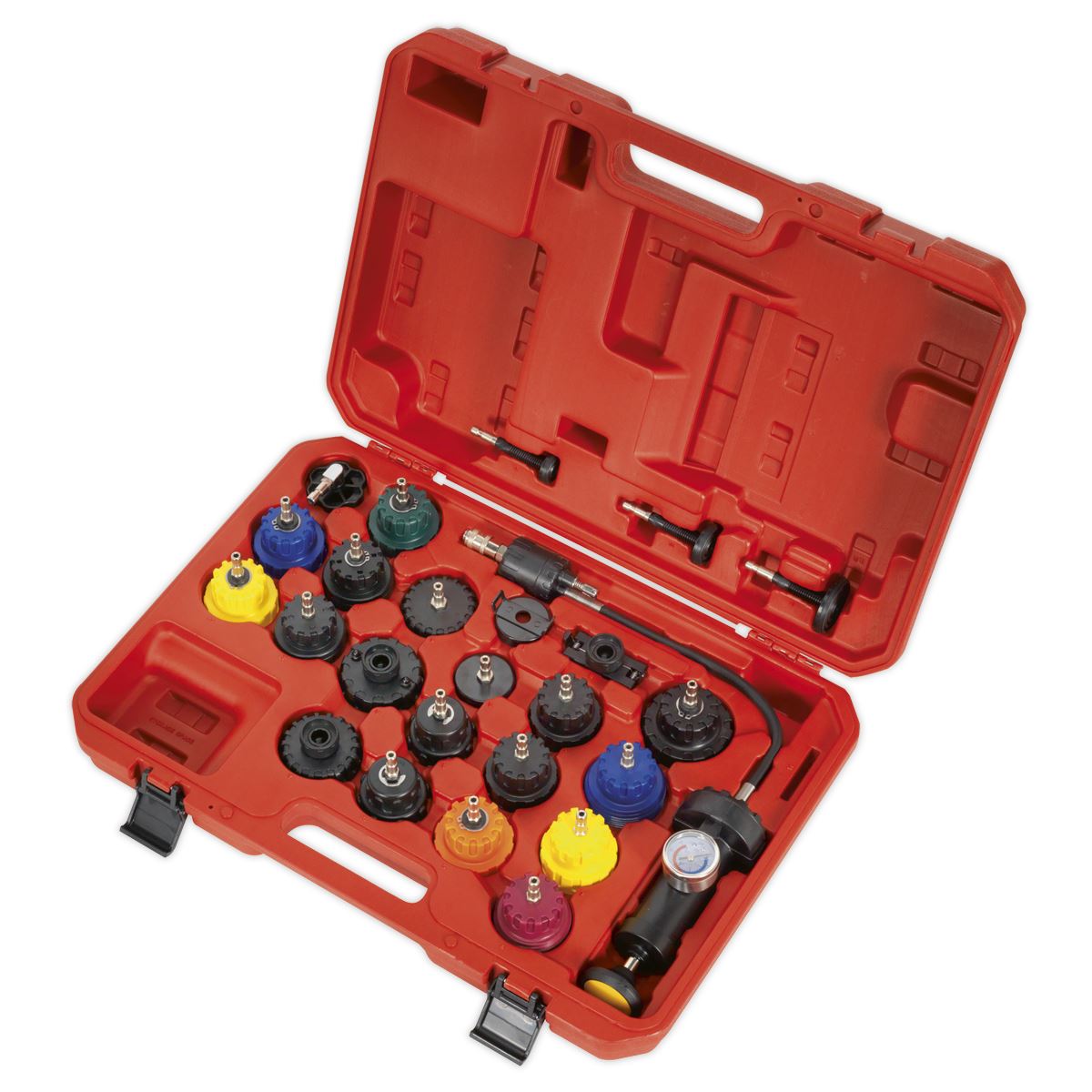 Sealey Cooling System Pressure Test Kit 25pc