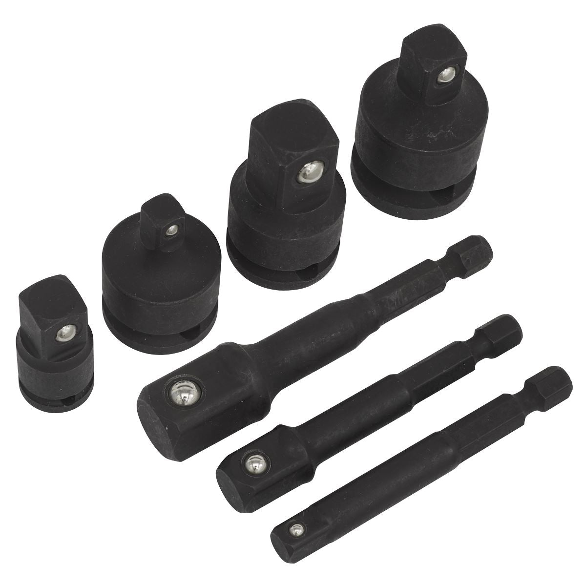 Sealey Impact Socket Adaptor Set 7 Pieces