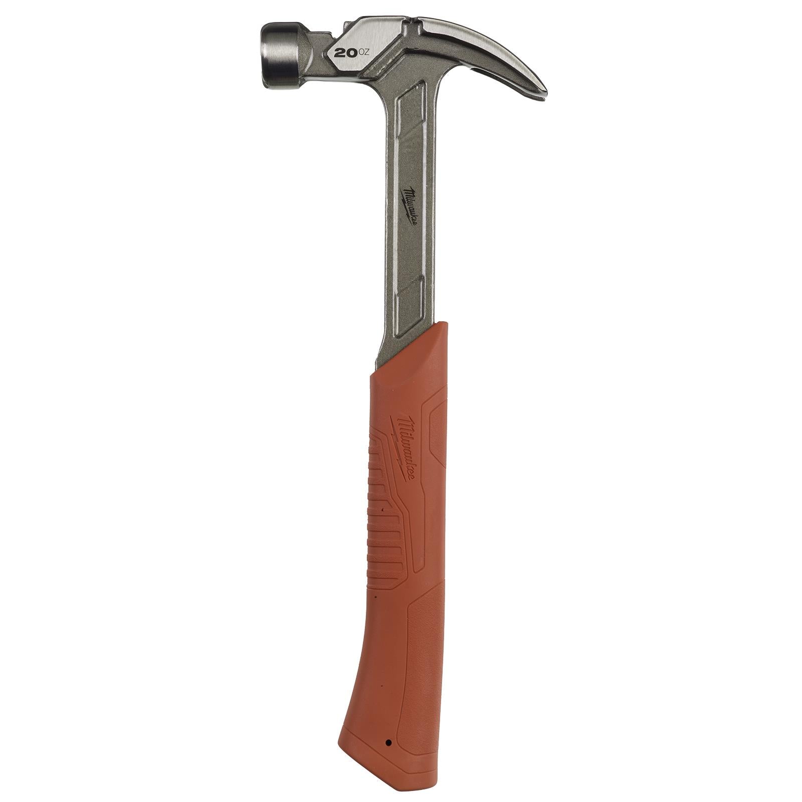 Milwaukee Steel Curved Claw Hammer 20oz Magnetic Nail Starter