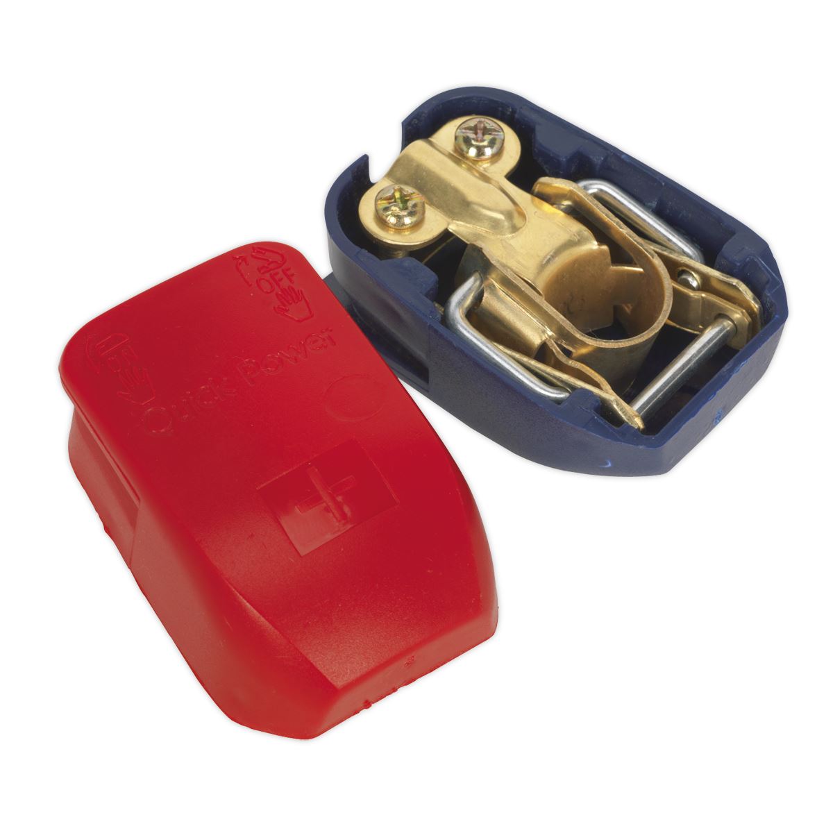 Sealey Quick Release Battery Clamps Positive-Negative Pair