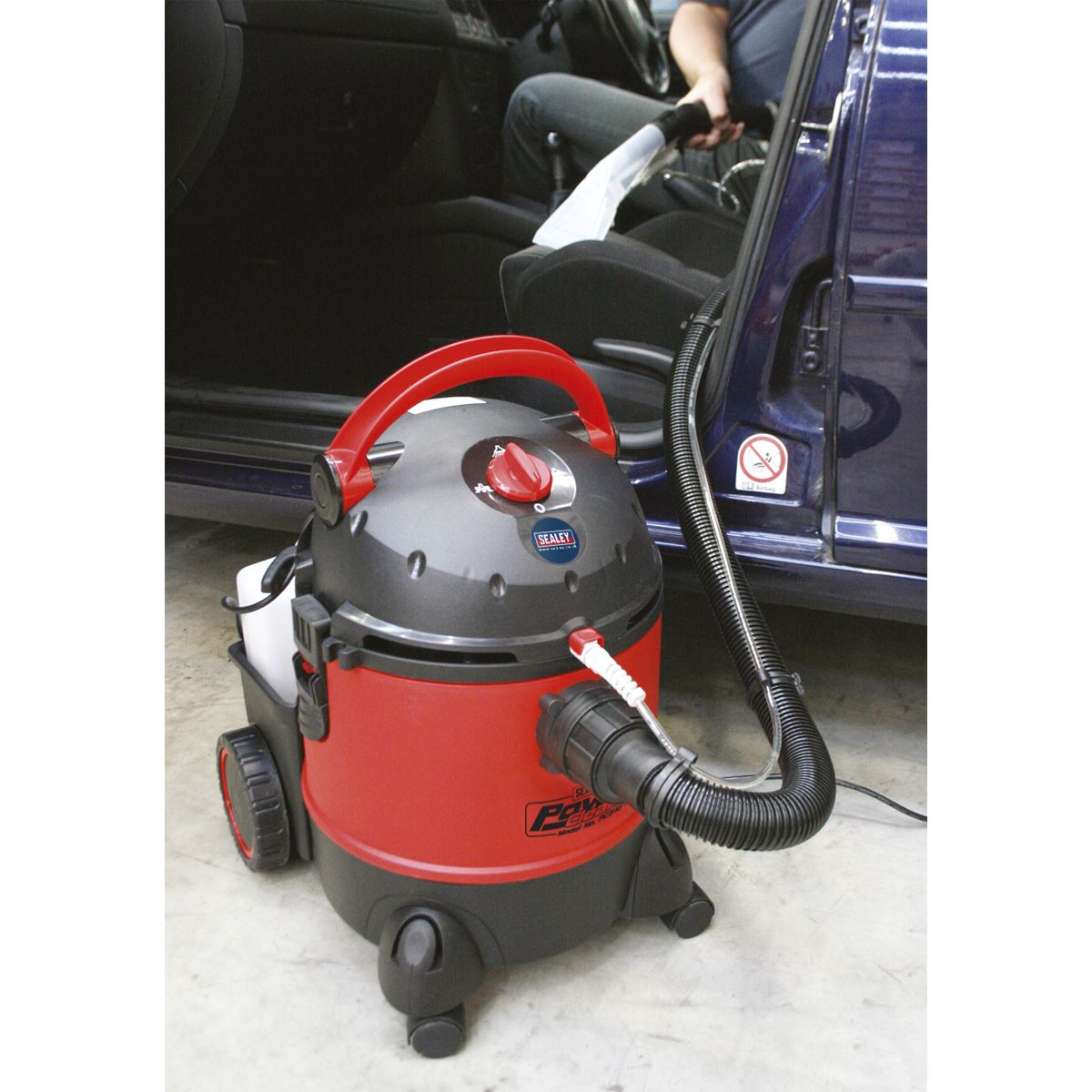 Sealey Valeting Machine Wet & Dry with Accessories 20L 1250W/230V