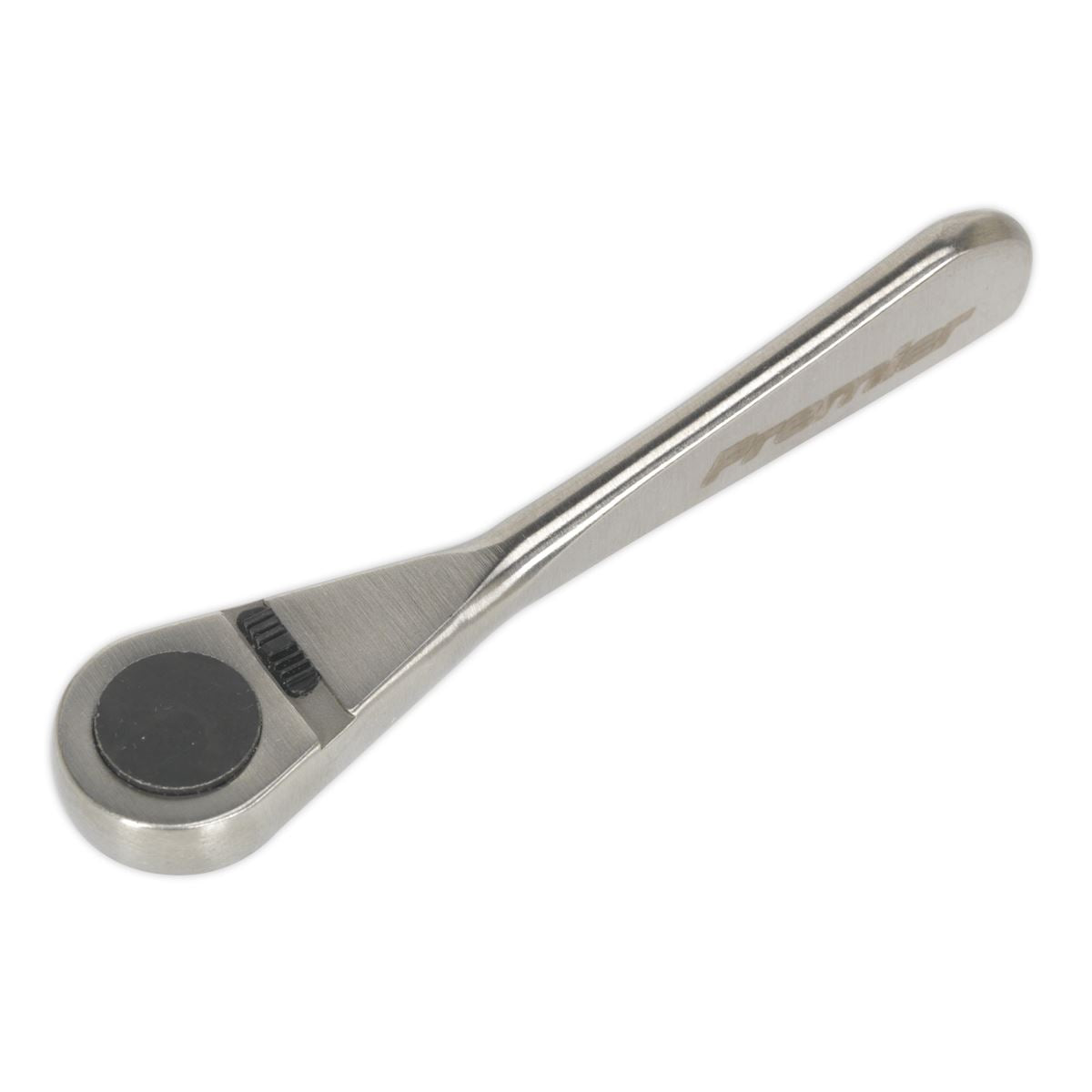 Sealey Premier Ratchet Wrench Micro 1/4"Sq Drive Stainless Steel