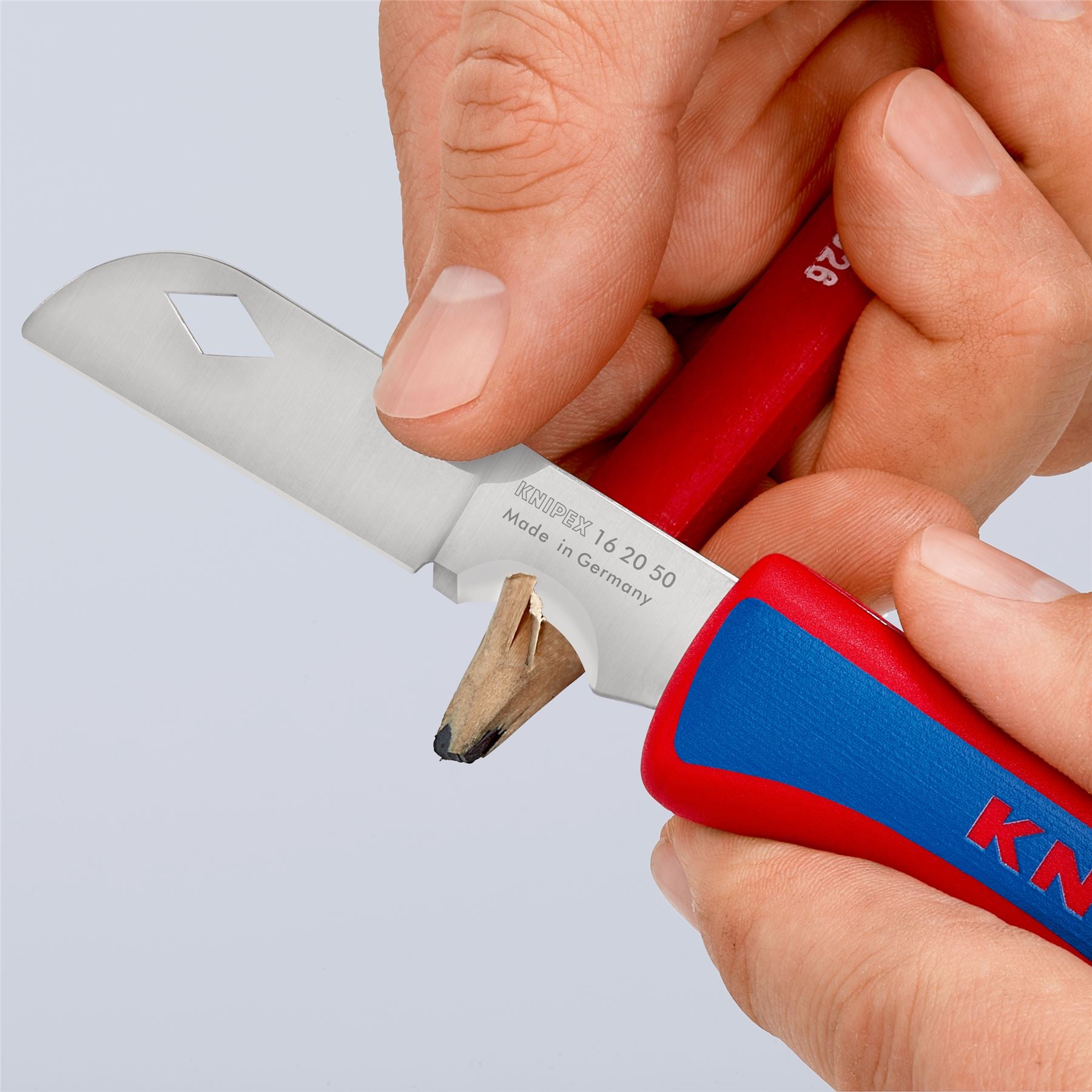Knipex Angled Electricians Shears Scissors 160mm Multi Component Grips
