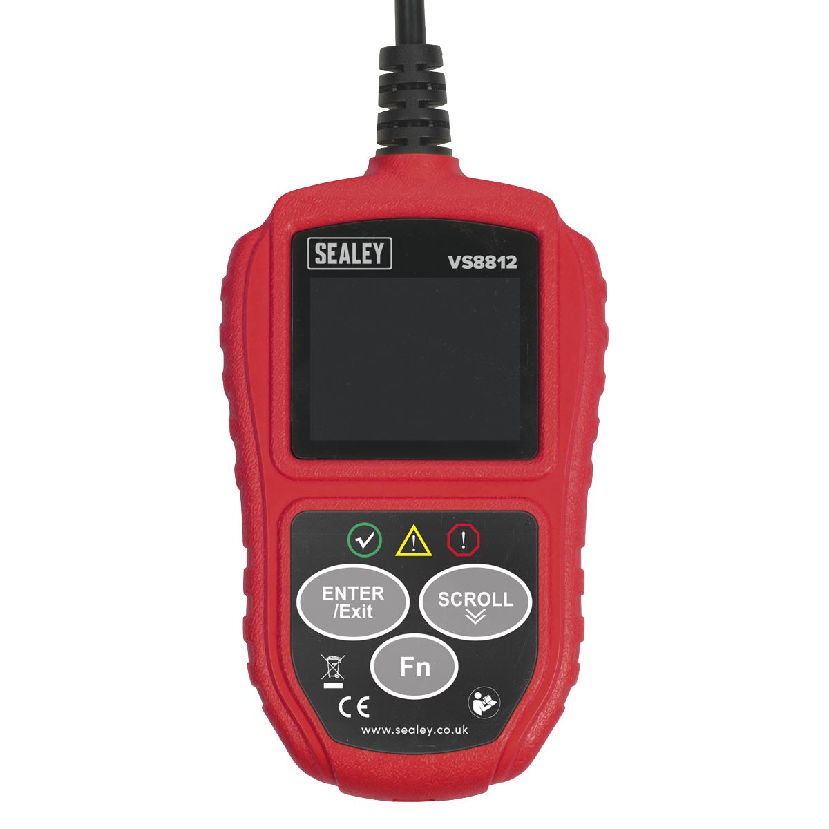 Sealey EOBD Code Reader Live Data with Colour Screen MIL Light Reset