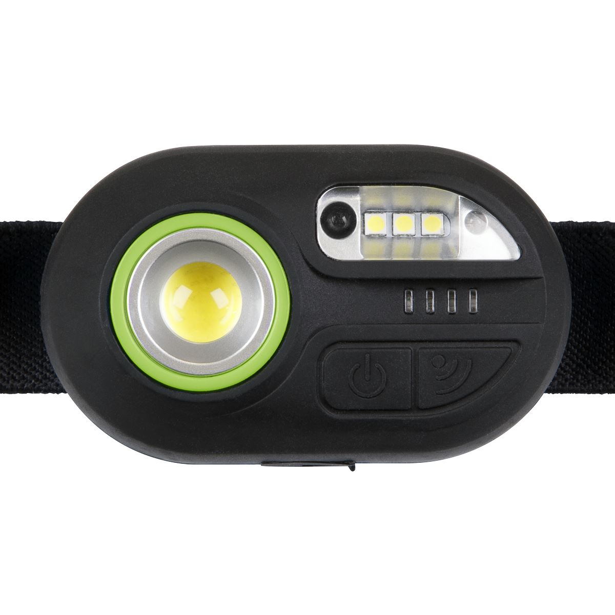 Sealey Rechargeable Headlight with Auto-Sensor 3W COB & 1W SMD LED