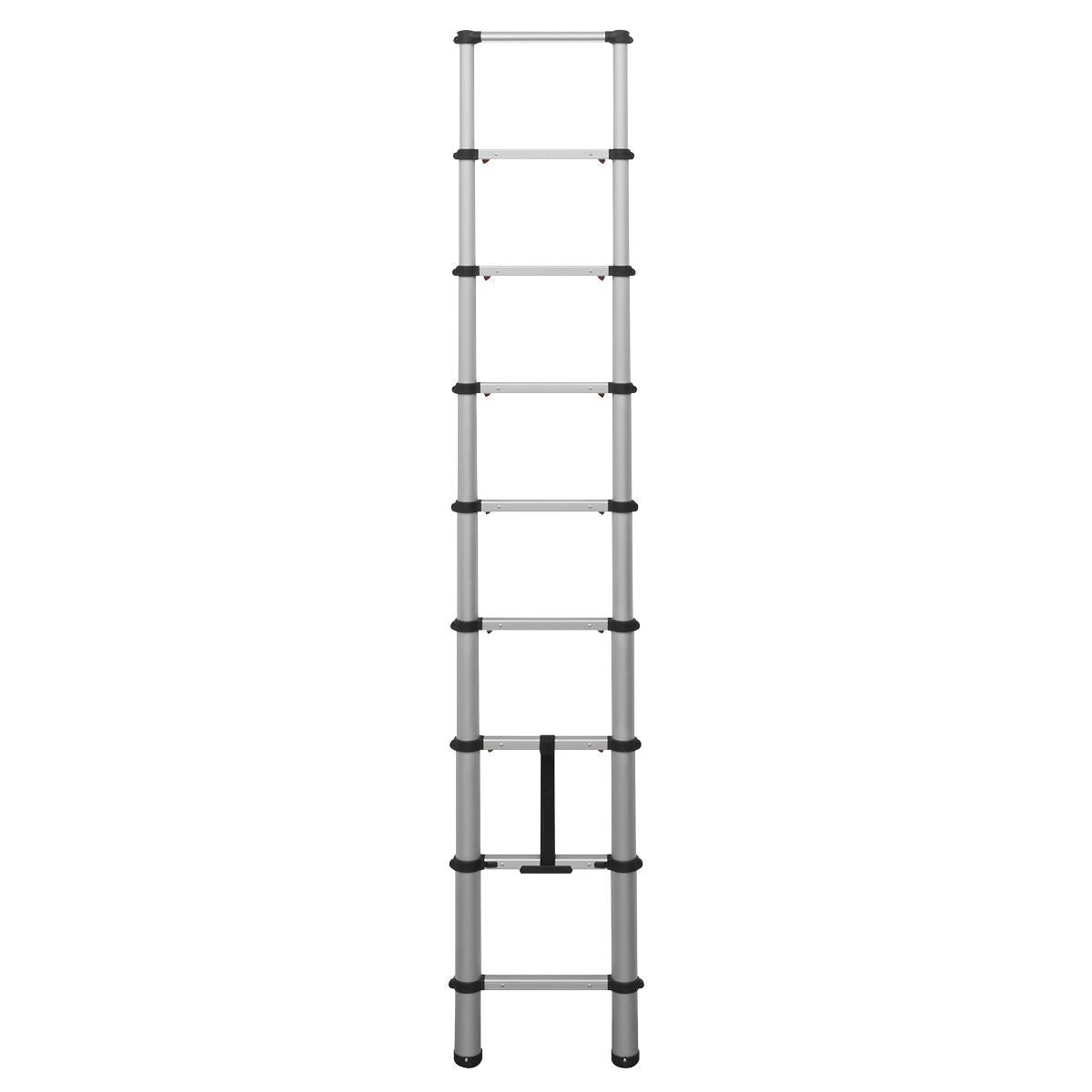 Sealey Aluminium Telescopic Ladder 9-Tread EN 131