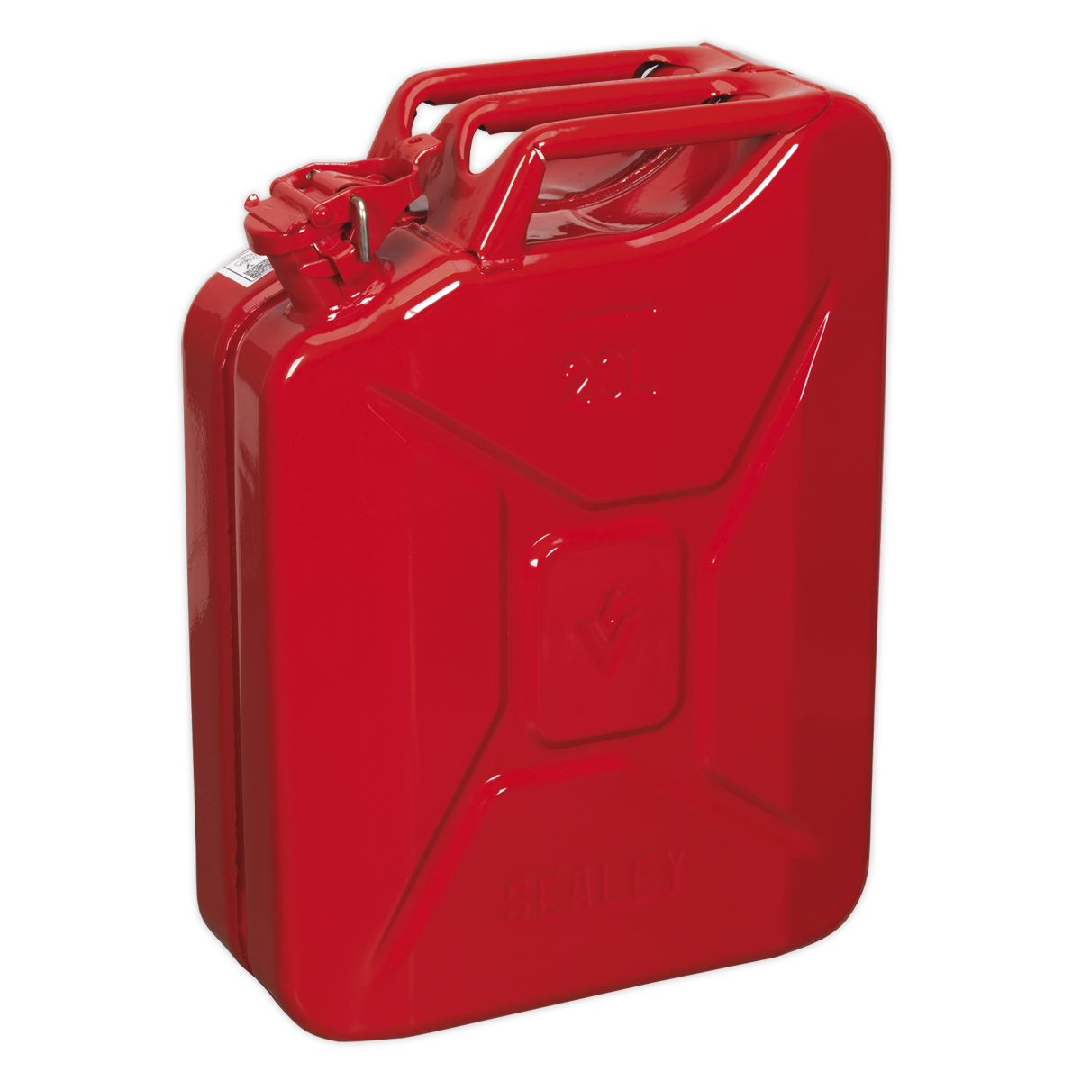 Sealey Jerry Can 20L - Red