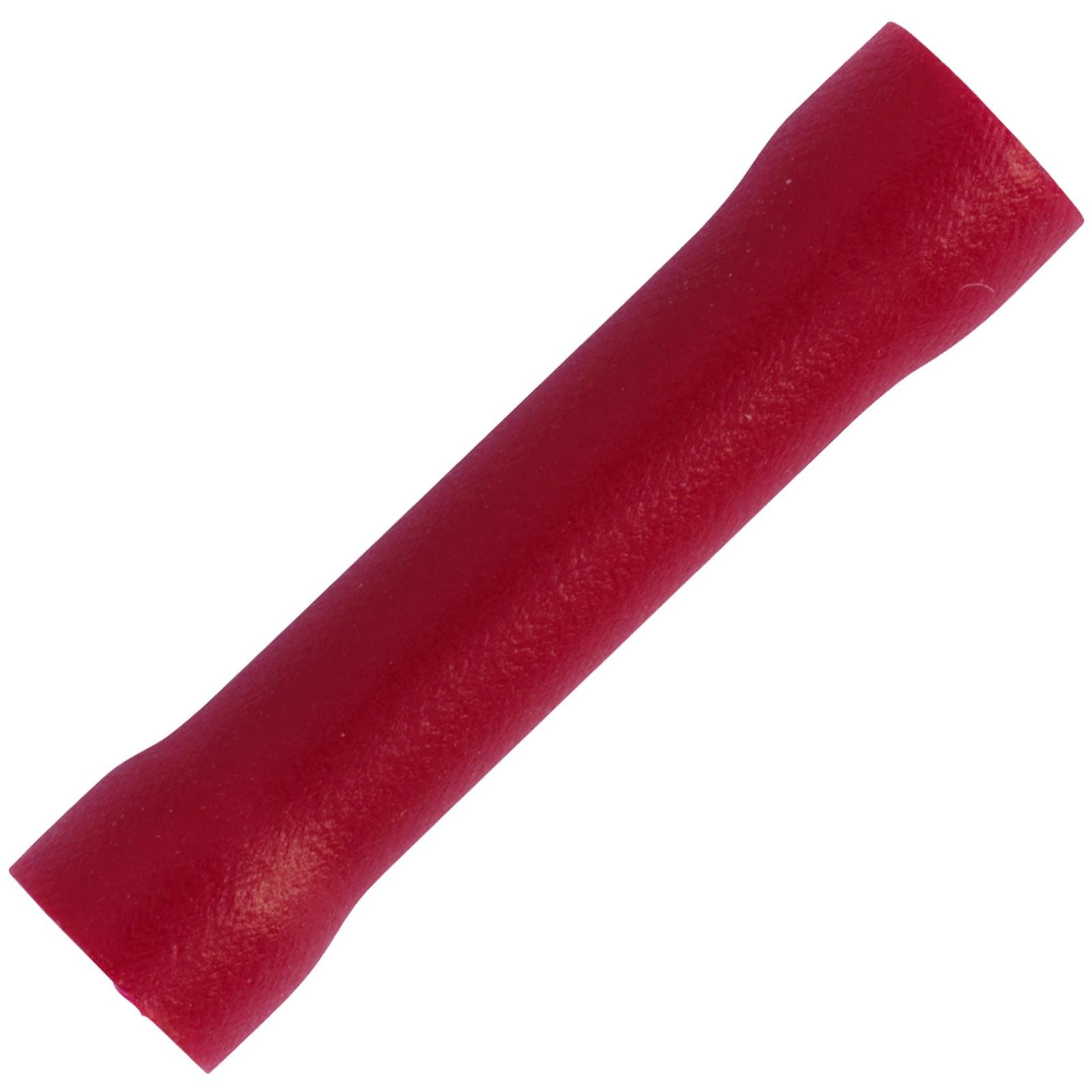 Sealey 100 Pack 3.3mm Red Butt Connector Terminal