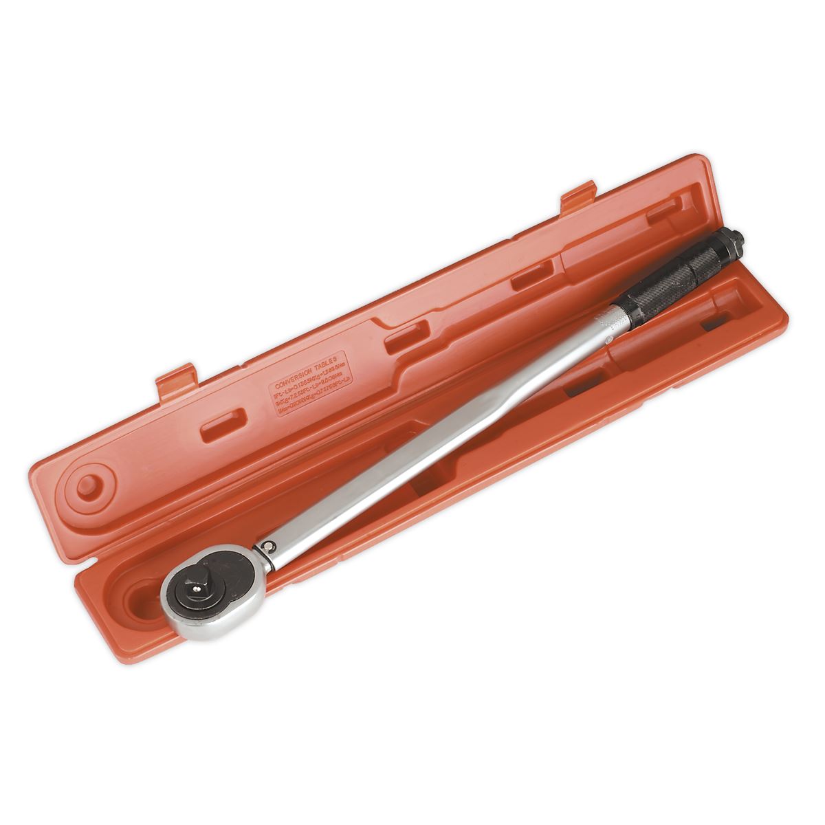 Sealey Premier Torque Wrench Micrometer Style 3/4"Sq Drive 70-420Nm(52-310lb.ft) - Calibrated
