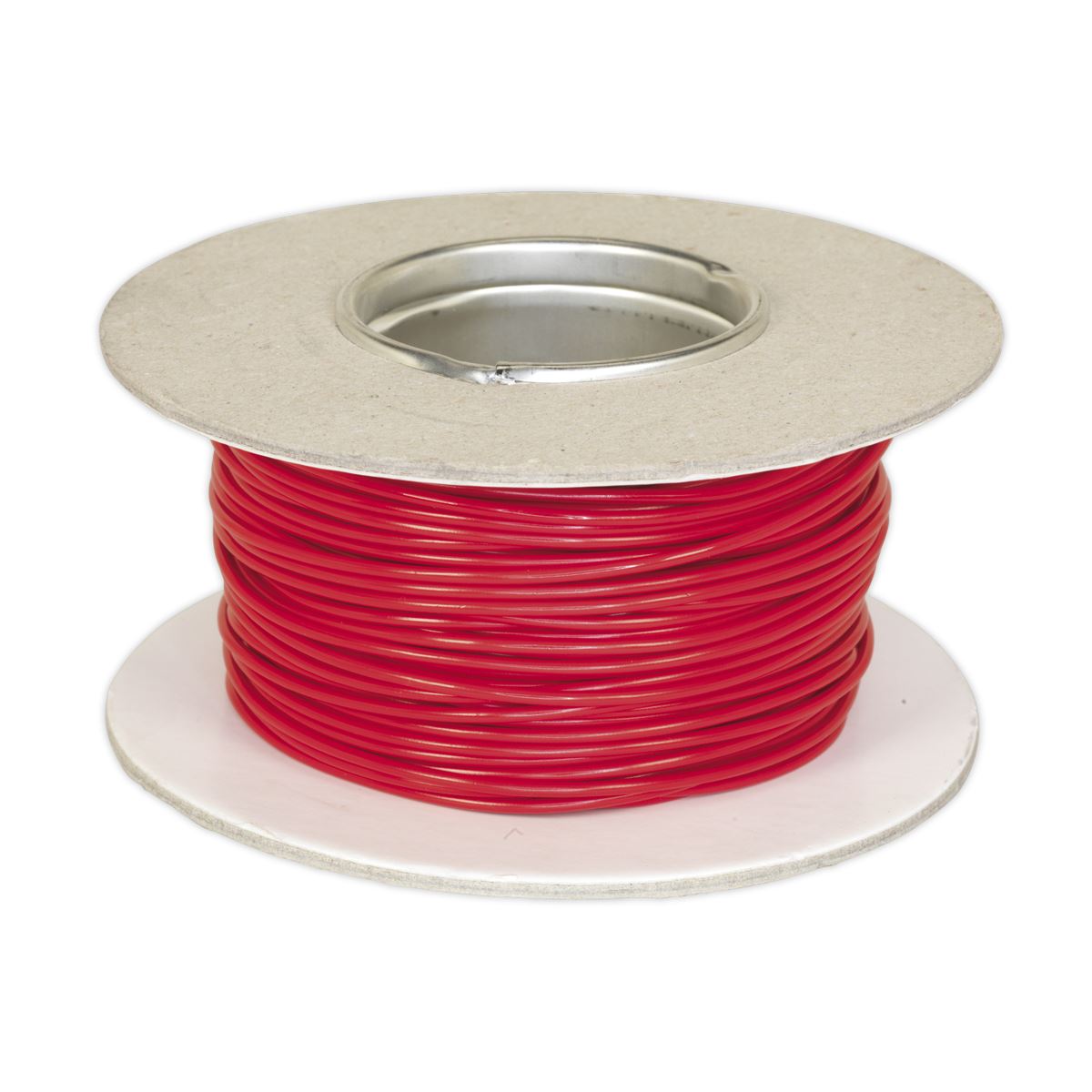 Sealey Automotive Cable Thin Wall Single 1mm² 32/0.20mm 50m Red