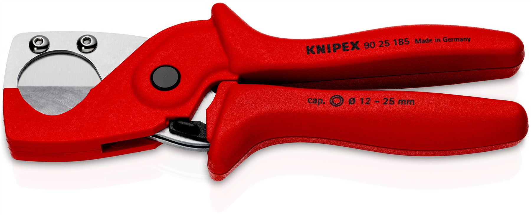 Knipex Plastic Pipe Cutters for Composite Pipes 185mm 90 25 185