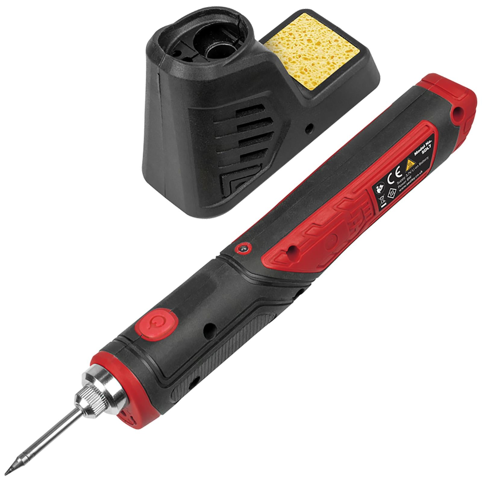 Sealey Soldering Iron Rechargeable 4V Li-ion Max 450°C