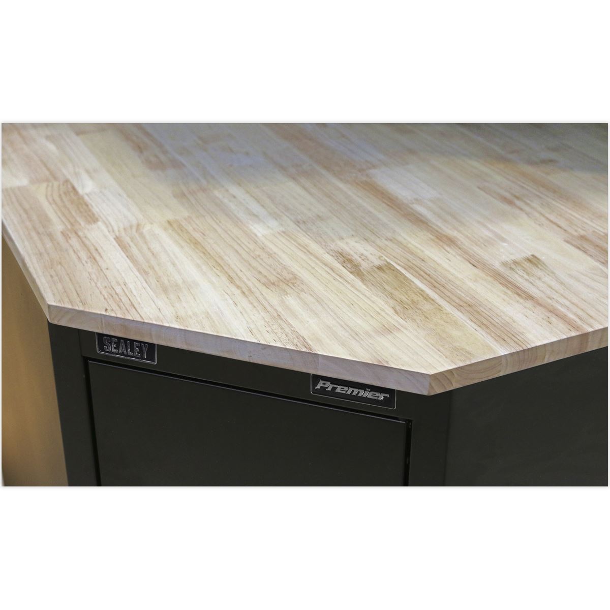Sealey Premier Hardwood Corner Worktop 930mm