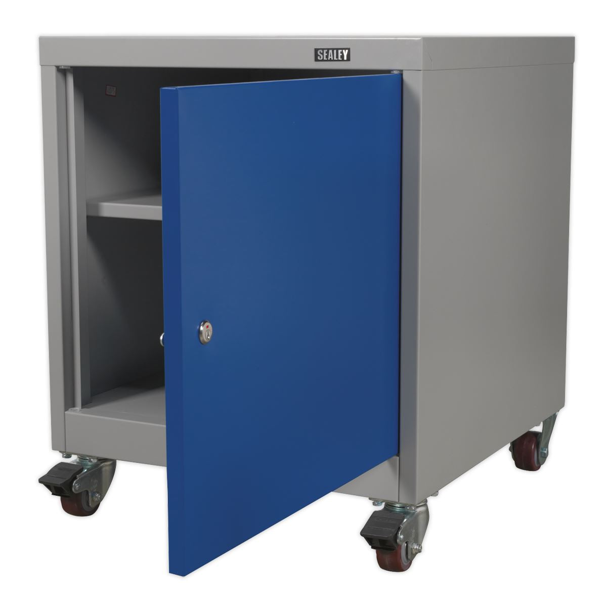 Sealey Premier Industrial Mobile Industrial Cabinet 1 Shelf Locker